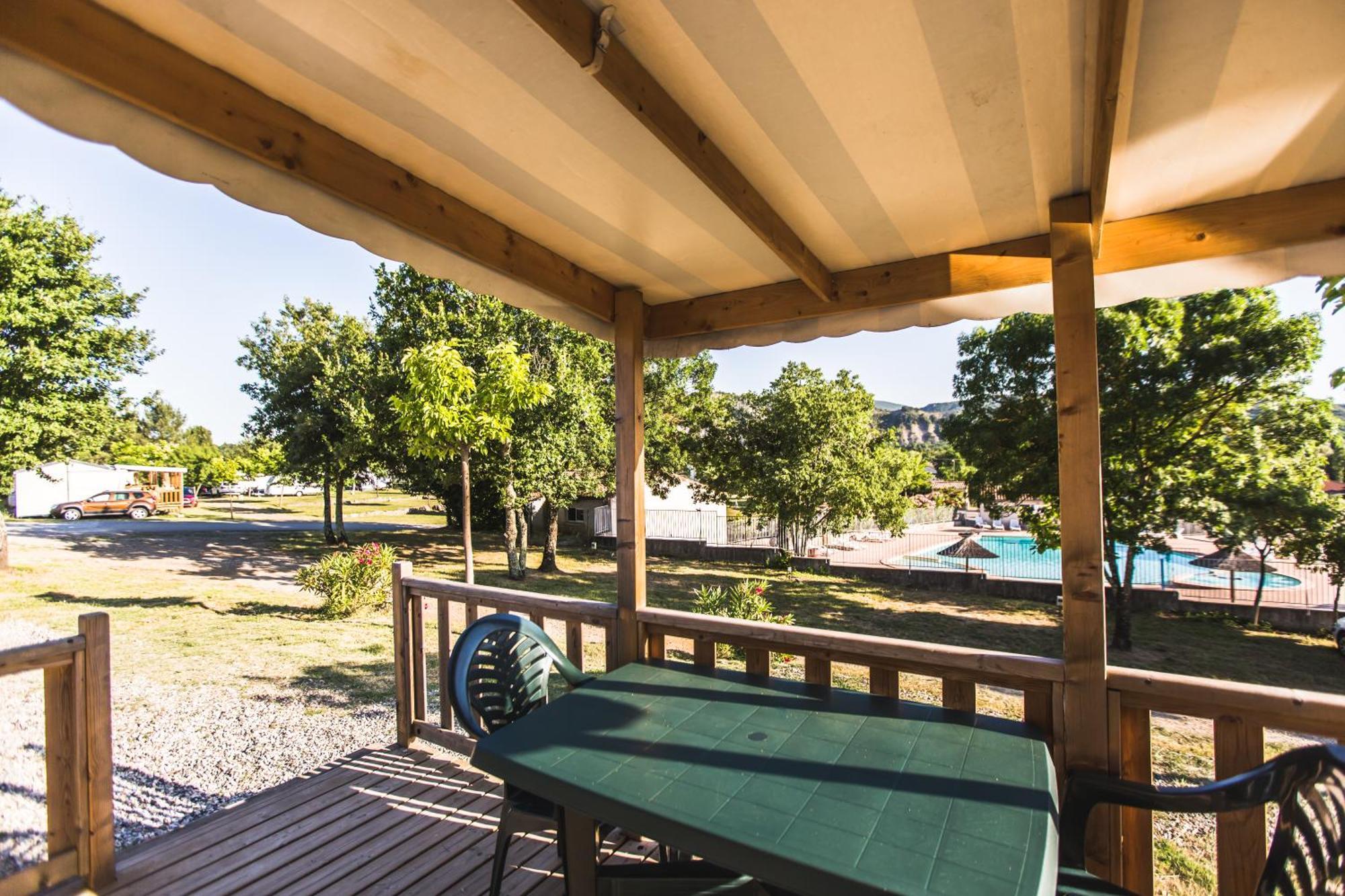 Camping La Chapouliere Ruoms Exteriör bild