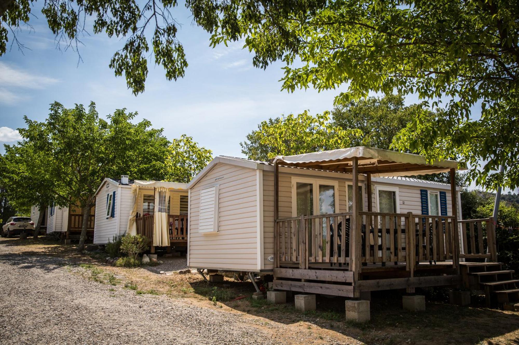 Camping La Chapouliere Ruoms Exteriör bild
