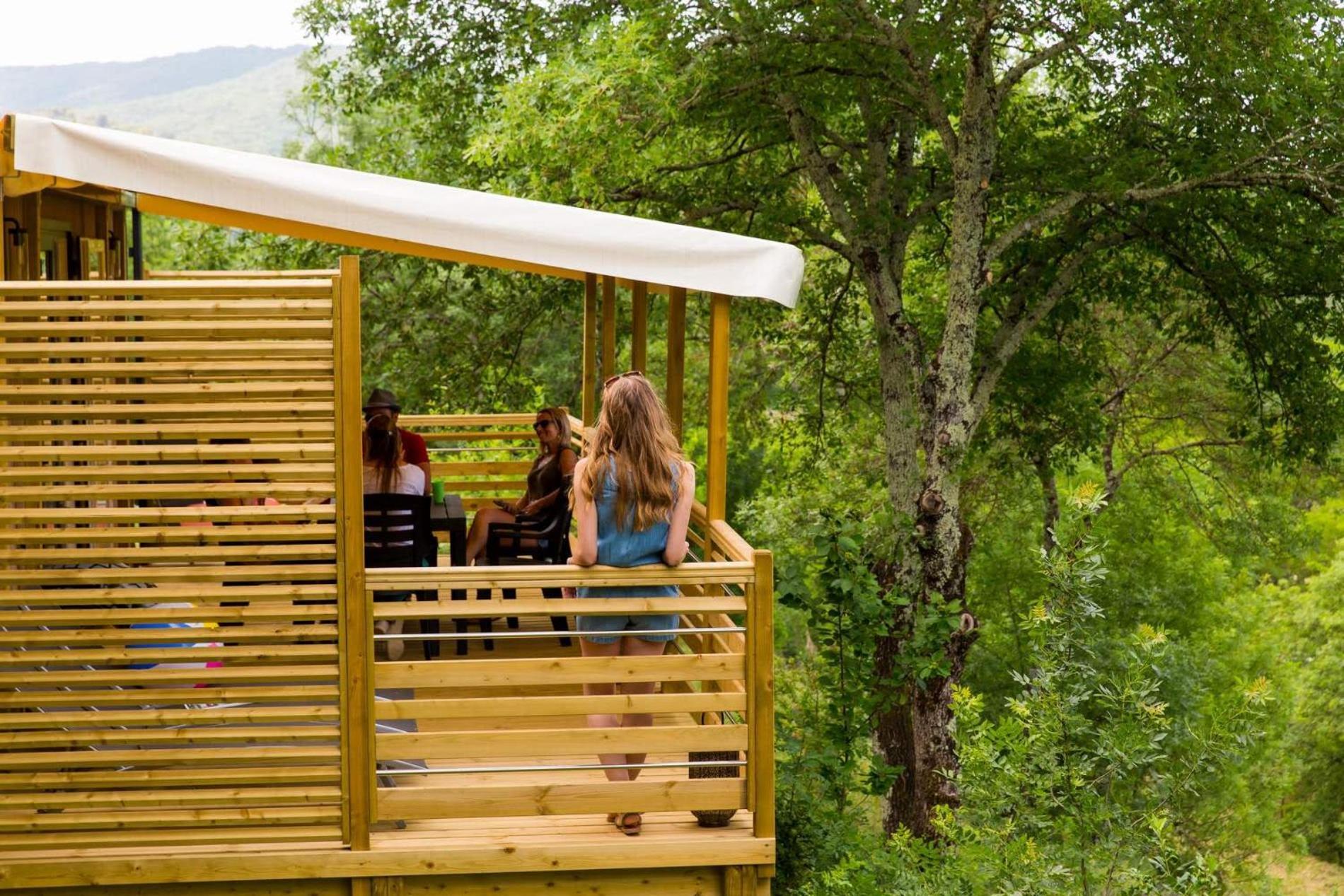 Camping La Chapouliere Ruoms Exteriör bild
