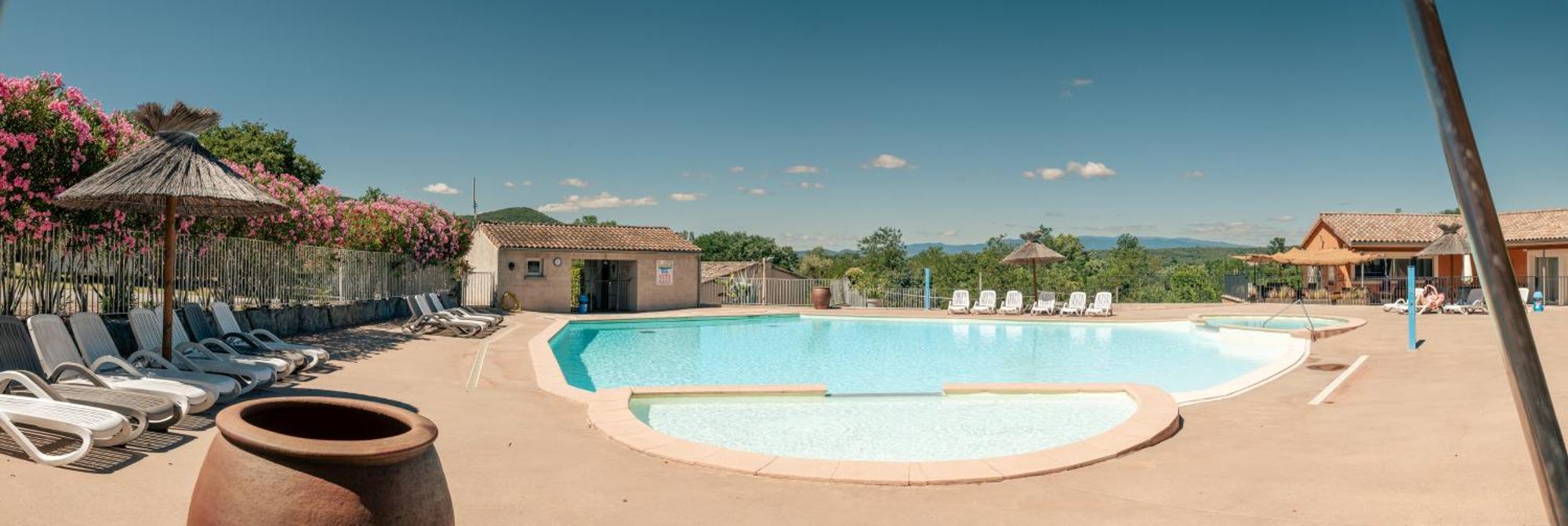 Camping La Chapouliere Ruoms Exteriör bild