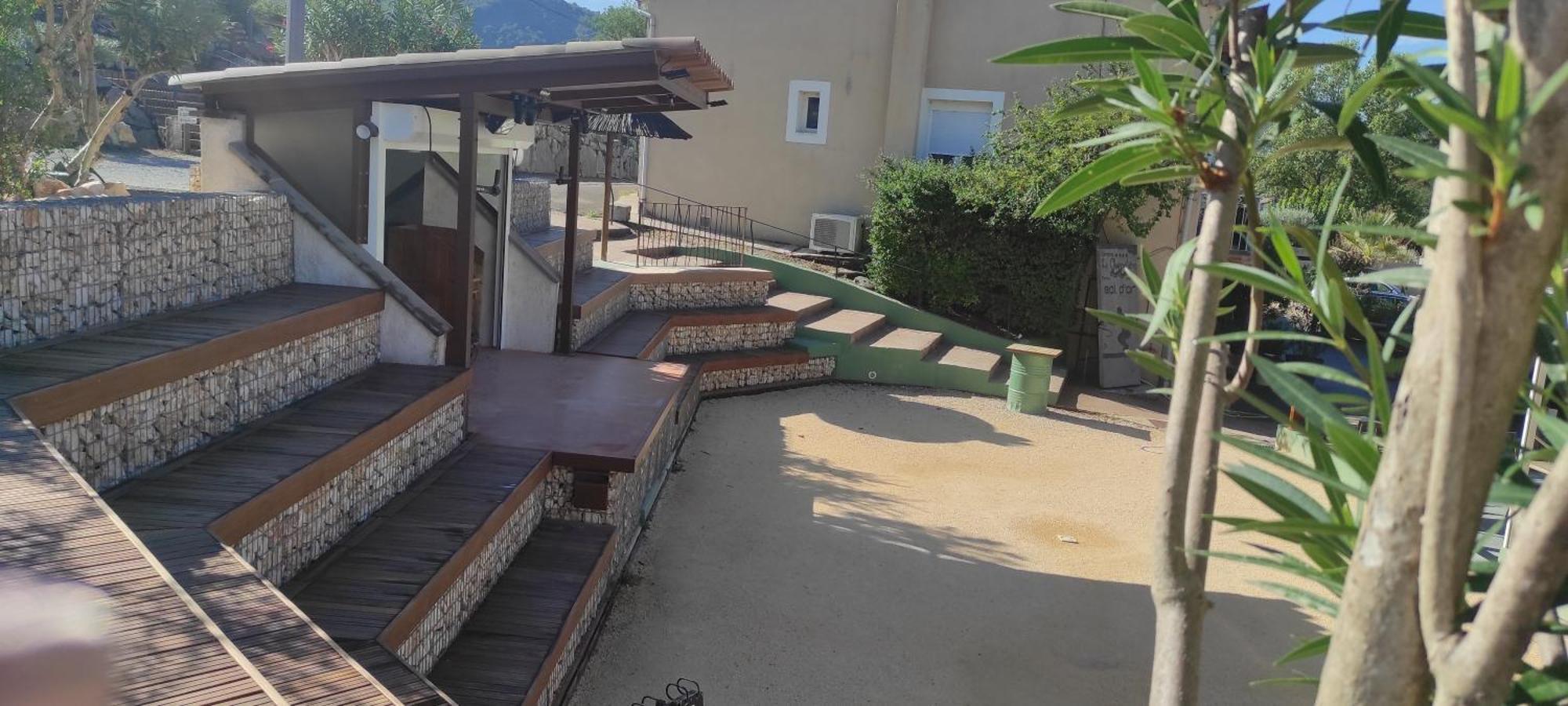 Camping La Chapouliere Ruoms Exteriör bild